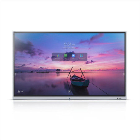 Ecran tactile collaboratif Vivitek 86 pouces 4K UHD 500cd/m², Infrarouge 20 touchés, 10 en écriture, Android 8.0 - HDMI v2.0, Au