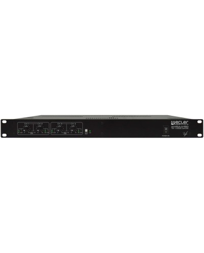 Ecler eHSA4-150 : Amplificateur multicanal pour basse et haute impédance.