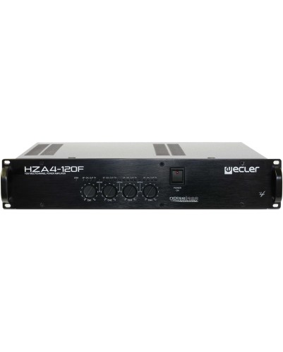 Ecler HZA4-120F : "Amplificateur de fusion avec sorties directes 100 V