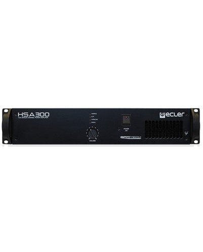 Ecler HSA300 : Amplificateur monocanal idéal pour les systèmes de ligne 100V