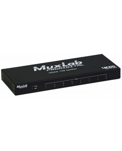 Muxlab 500427 Distributeur HDMI 1x8, 4K/61
